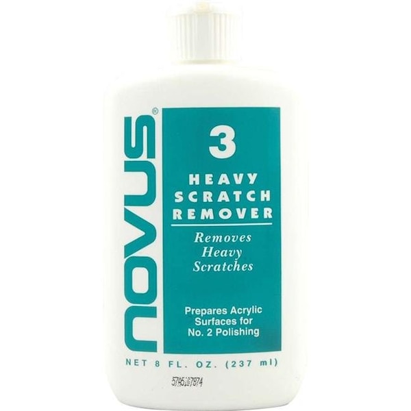 Allstar Performance Allstar Performance ALL78203 8 oz No.3 Novus Plastic Cleaner - ALL78203