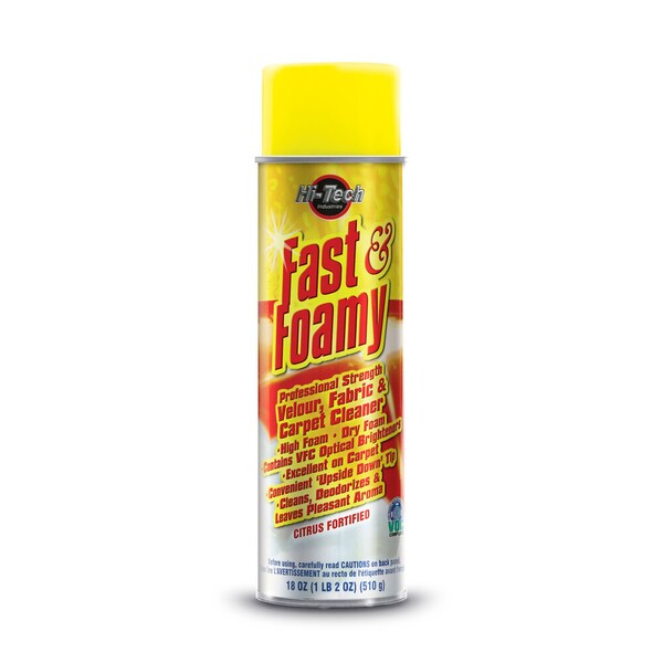 Car Dealer Depot Fast & Foamy Velour, Fabric And Carpet Cleaner - HT 18004
