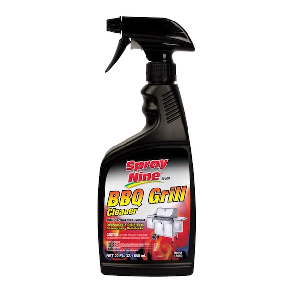 Spray Nine Spray Nine No Scent BBQ Grill Cleaner Liquid 22 oz - 15650