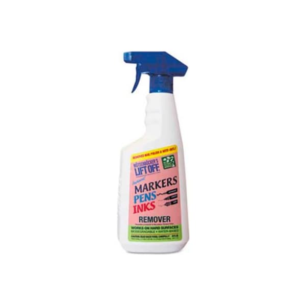 Motsenbockers Lift Off Lift Off #3 Pen, Ink & Marker/Graffiti Remover, 22 oz. Trigger Spray Bottle, 6 Bottles - 40901 - MOT40901CT