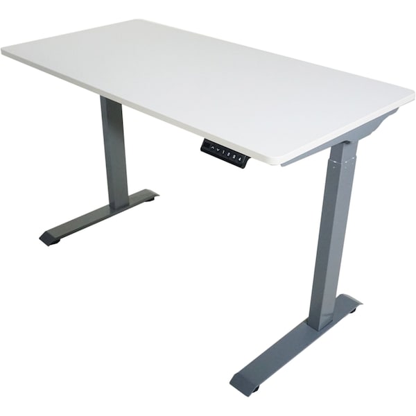 Victor Technology Electric Sit-Stand Desk, 48 in W, White - DC840W