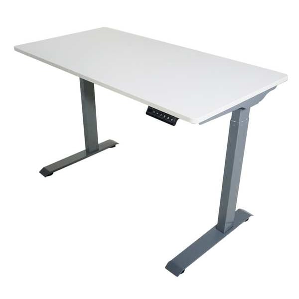 Victor Technology Electric Sit-Stand Desk, 48 in W, White - DC840W