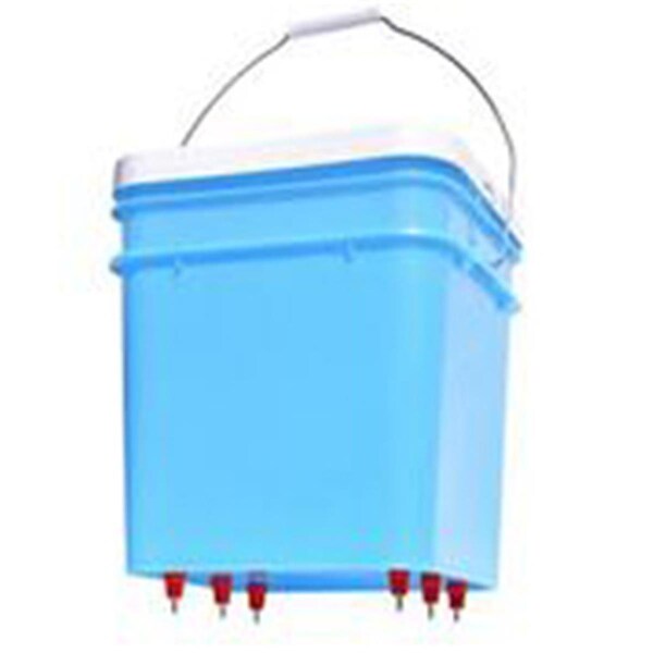 Tuff Stuff Products Hydrating Bucket 5 gal Square with Lid - HB5