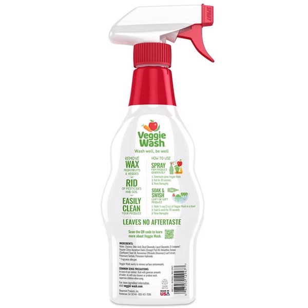 Veggie Wash Veggie Wash Fruit and Vegetable Wash 16 oz Liquid - 654912947-12PK