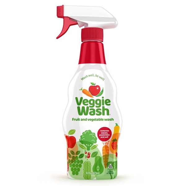 Veggie Wash Veggie Wash Fruit and Vegetable Wash 16 oz Liquid - 654912947-12PK