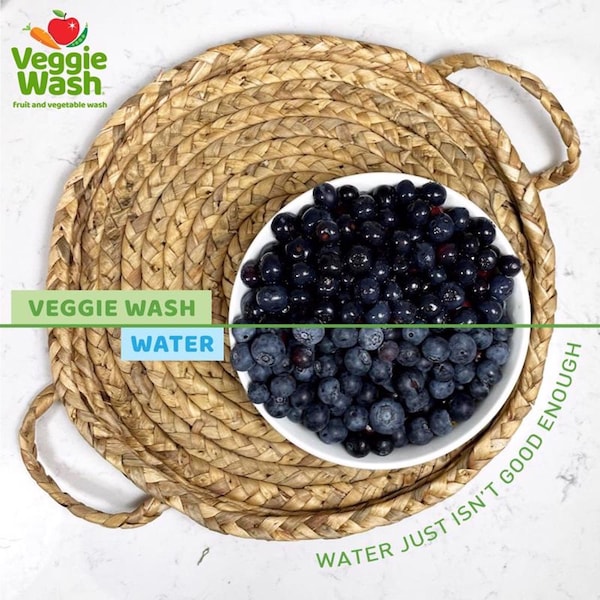 Veggie Wash Veggie Wash Fruit and Vegetable Wash 16 oz Liquid - 654912947-12PK