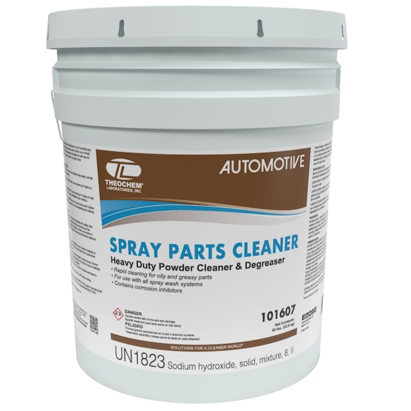 Theochem SPRAY PARTS CLEANER - 50 LB PAIL, Parts Cleaner powder - 101607-99990-76