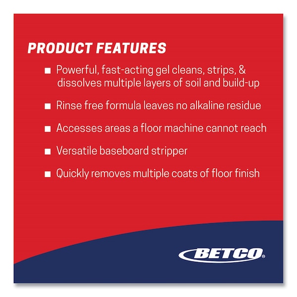 Betco Ax-It Aerosol Baseboard Stripper, Sassafras Scent, 19 oz Aerosol Spray, 12PK - 0992300CT