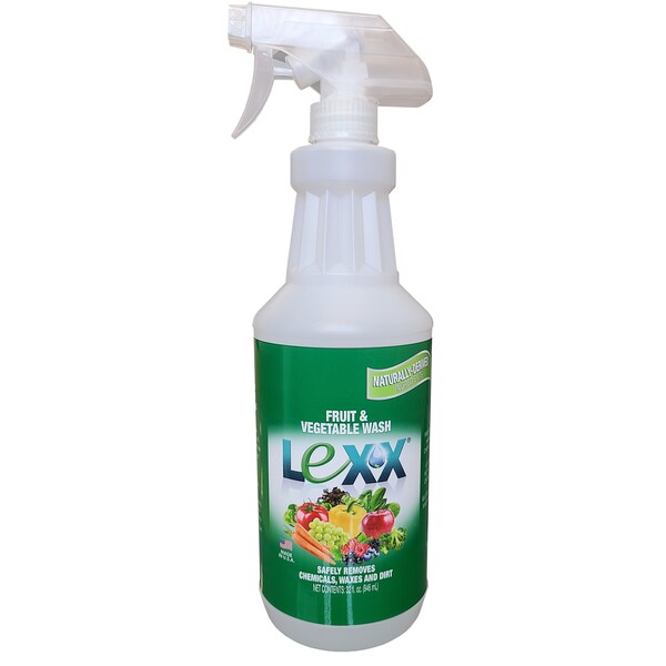 Pronatural Brands LEXX RTU Fruit and Vegetable Wash 32oz., Unscented - LEXXFW-C-CS2
