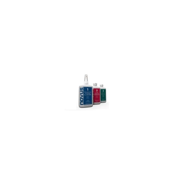 Professional Plastics Novus 1, Novus 2, Novus 3, Novus Combo Pack (1, 2, 3-8 OZ) [Package] - CLEANERNOVUS123PACK8OZ