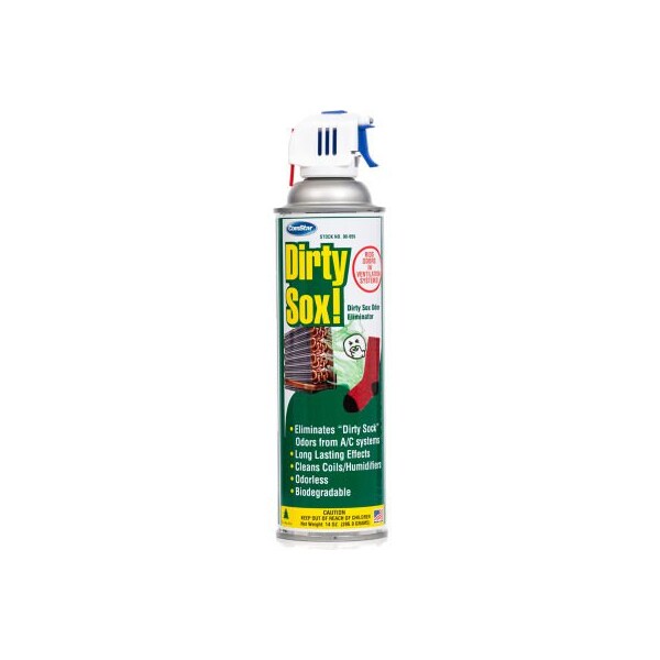 Comstar Intl Dirty Sox Small A/C System Odor Neutralizer & Cleaner 20 Oz. - 90-655*
