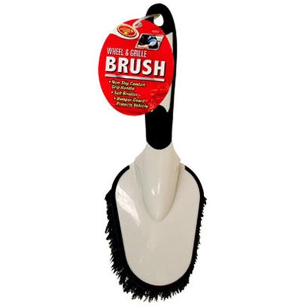 Clean Rite Inc Clean Rite 6322J Car Wheel & Grill & Bumper Brush Plastic Bristles - 602316