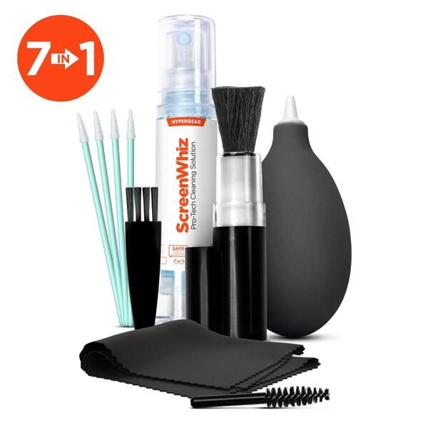 Continuaciones HyperGear ScreenWhiz 7-in-1 Complete Tech Cleaning Kit - CO3550385