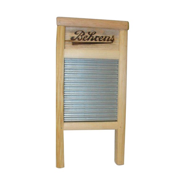 Behrens Behrens 7.25 in. W X 14.5 in. L Galvanized Steel Scrub Surface Washboard - BWBG7