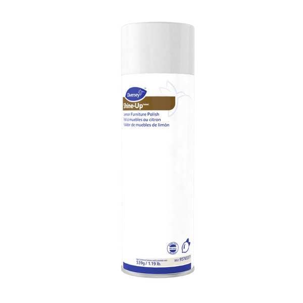 Diversey Furniture Polish, 10.3 oz., Lemon, PK12 - 95765571