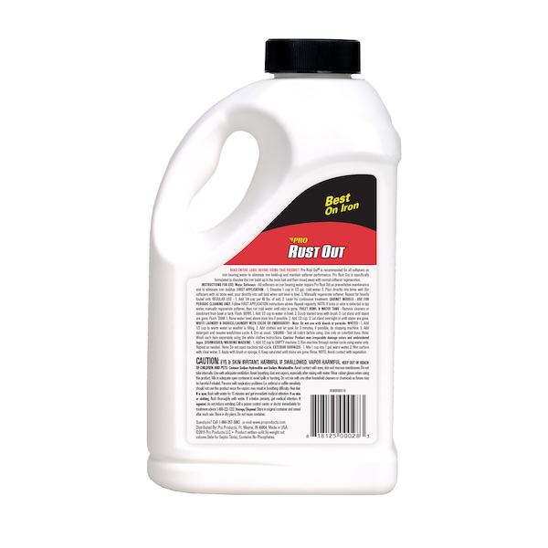 Pro Products Rust Out Water Softener Cleaner And Iron Remover, 4.75 Pounds - RO05B