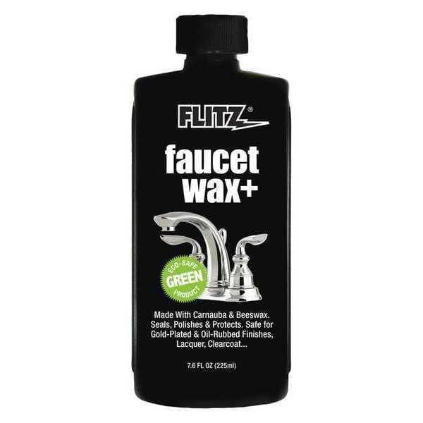 Flitz Faucet Wax Plus, 225ml/7.6 oz. Bottle - PW 02685