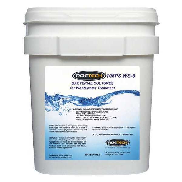 Roetech Wastewater Treatment, 8 oz., PK60 - 106PS-W860