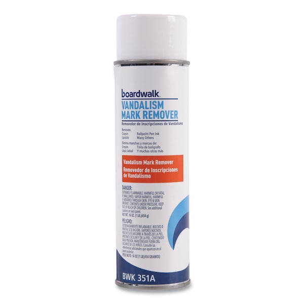 Boardwalk Vandalism Mark Remover, 15 oz Aerosol Spray, PK12 - BWK351ACT