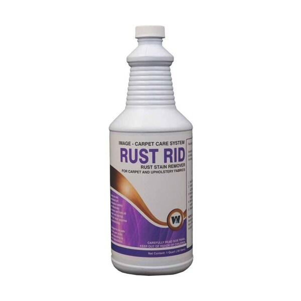 Warsaw Chemical Rust Rid, Rust and Stain Remover, 1-Quart, 12PK - 63066-0000012