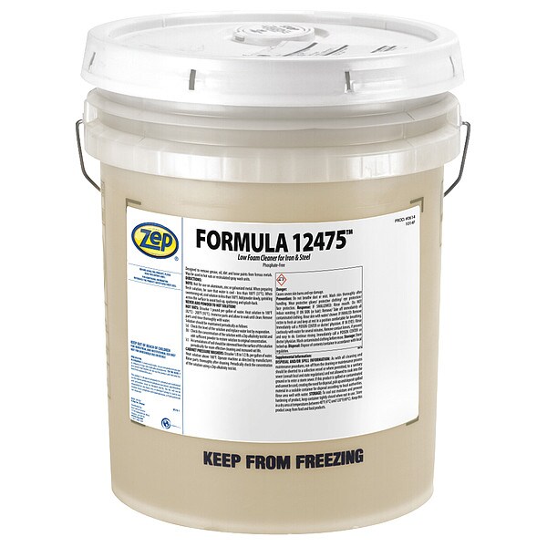 Zep Low-Foam Cleaner, Powders, 40 lb., Yellow - 61434