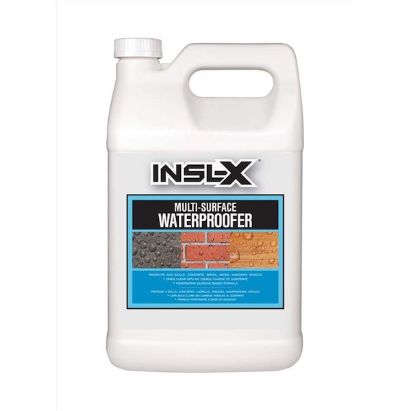 Insl-X By Benjamin Moore 1 gal Water-based Transparent Waterproofer, Clear - 1024714