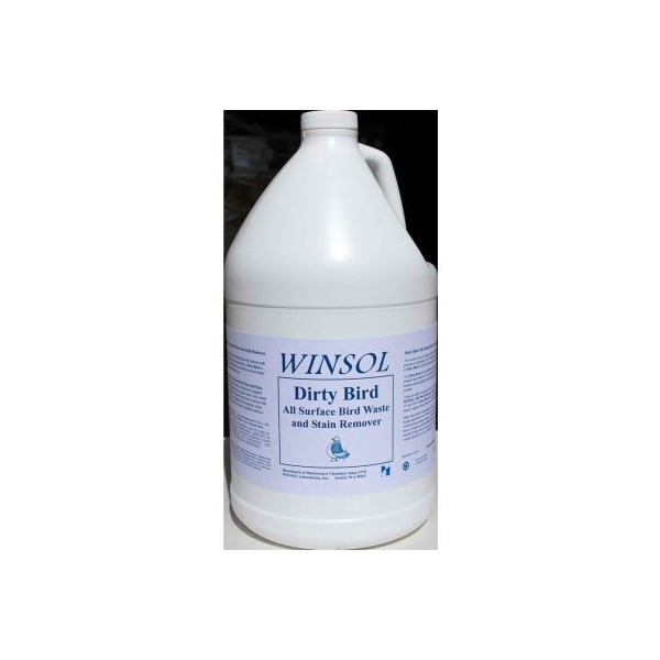 Bird Barrier Bird Barrier Dirty Bird Multi-surface Bird Waste & Stain Remover, Gallon Bottle - - CL-7000