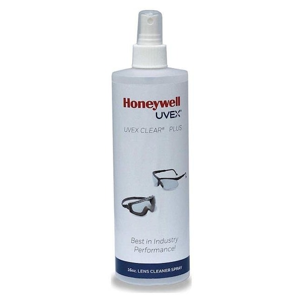 Honeywell Uvex Uvex HL-S471 Clear Plus Lens Cleaner Solution; White - HL-S471