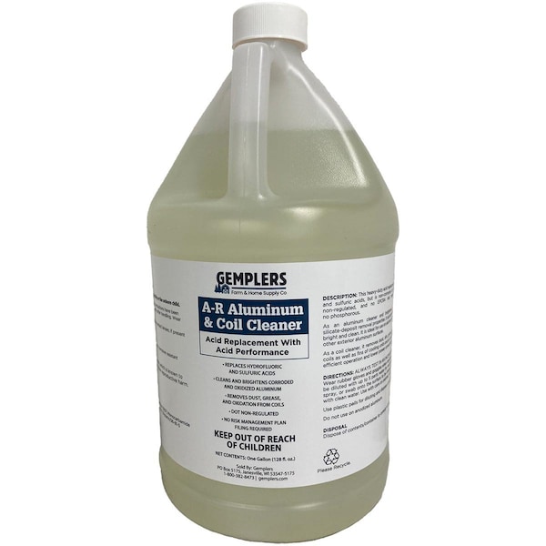 Gemplers A-R Aluminum & Coil Cleaner, 1 gal - 104