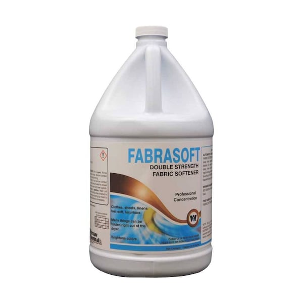 Warsaw Chemical Fabrasoft, Double Strength Fabric Softener, Almond Scent, 1-Gallon, 4PK - 20091-0000004