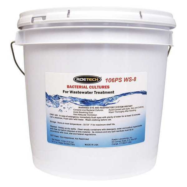 Roetech Wastewater Treatment, 8 oz., PK20 - 106PS-W820