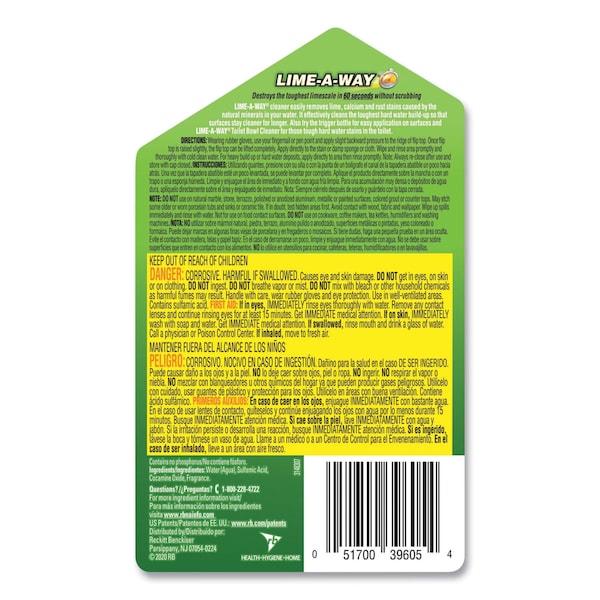 Lime-A-Way Liquid 28 oz Flip-Top Bottle, 6 PK - 51700-87000