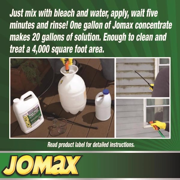 Jomax Zinsser Jomax House Cleaner and Mildew Killer 1 gal - 60101