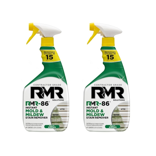 Rmr Solutions RMR-86 INSTANT MOLD & MILDEW STAIN REMOVER 32 OZ, 2PK - RMR8632OZ-2