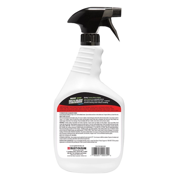 Moldex Moldex Mold and Mildew Stain Remover 32 oz - 7010