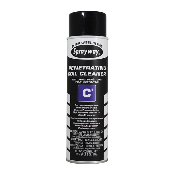 Sprayway C1 Penetrating Coil Cleaner, 20oz, 12PK - SW287