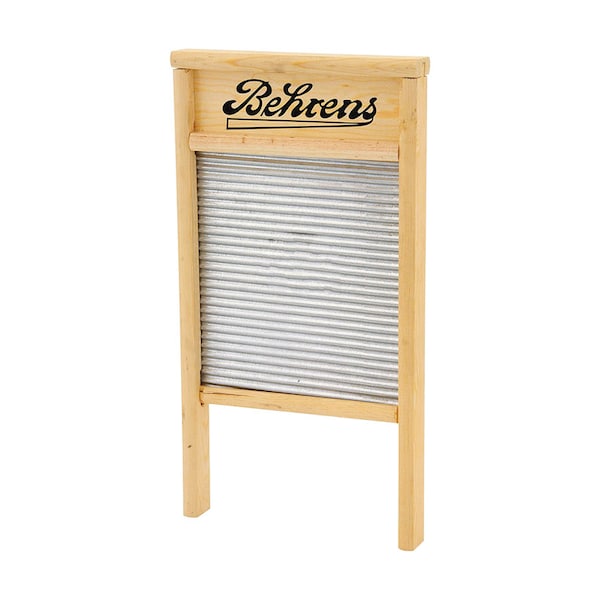 Behrens Behrens 12.5 in. W X 24.5 in. L Galvanized Steel Scrub Surface Washboard - BWBG12
