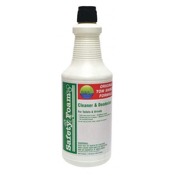 Aqua Chempacs Safety Foam, Tom Shirley, 1 qt., PK12 - 2-122