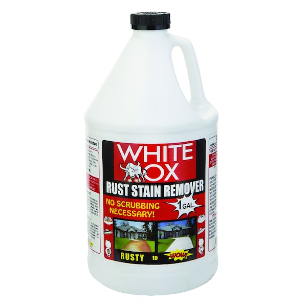 White-Ox Liquid Gal White Ox No Scent Rust Stain Remover 1 gal Liquid - WOL1