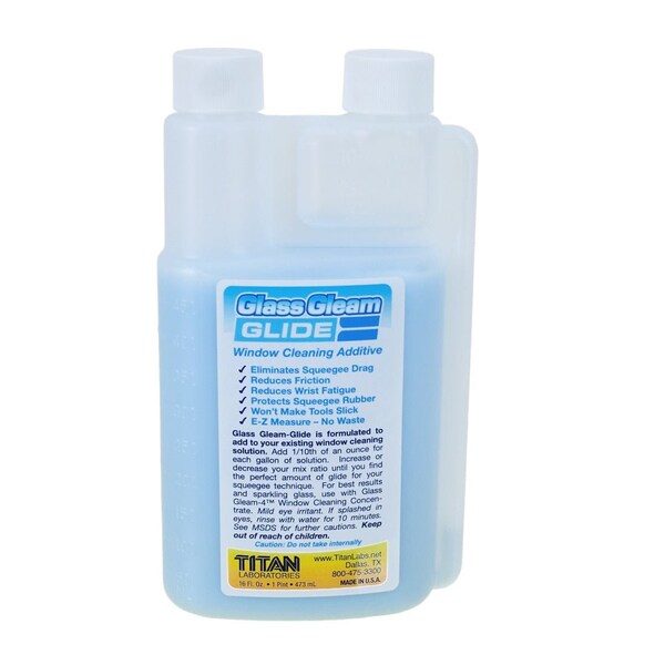 Titan Laboratories Titan Glass Gleam Glide Solution  Pint - 55012