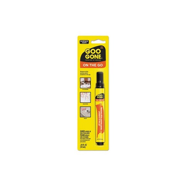Weiman Goo Gone, Mess-Free Pen Cleaner, Citrus Scent, 0.34 Pen Applicator - 2100EA