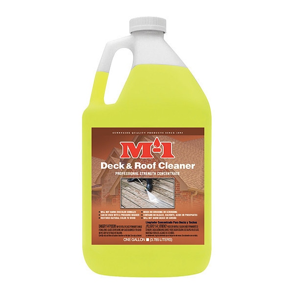M-1 M-1 Deck/Roof Cleaner Concentrate Gal, 1 gal. Hose End Sprayer - 780G1M