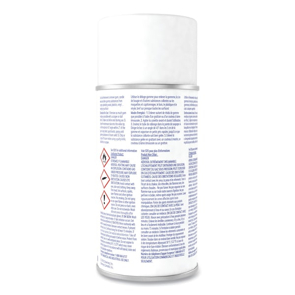 Diversey Gum Remover, 6.5 oz Aerosol Spray Can, PK12 - 95628817