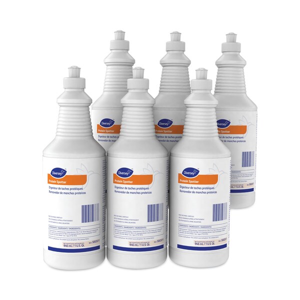 Diversey Protein Spotter, Fresh Scent, 32 oz Bottle, PK6 - 5002611