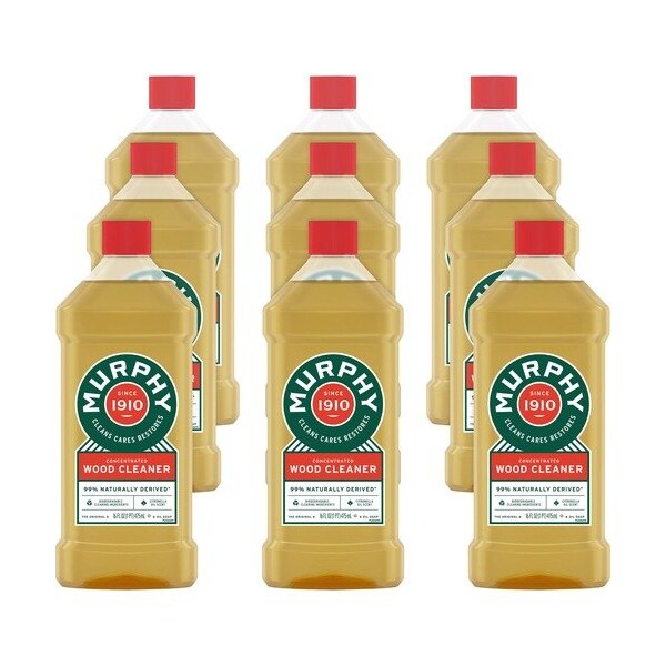 Murphy Wood Cleaner, Murphy Oil Soap, Concentrated, 16 oz, 9PK - CPCUS05251ACT