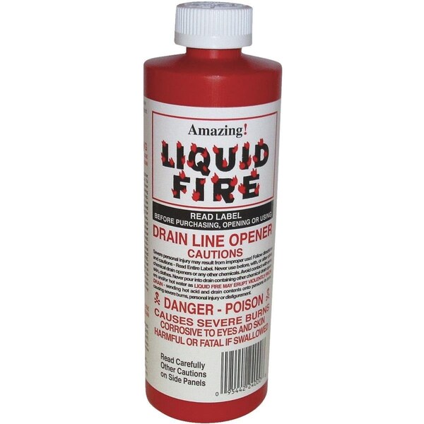 Amazing Products 16 oz Liquid Fire Drain Opener - AM44745