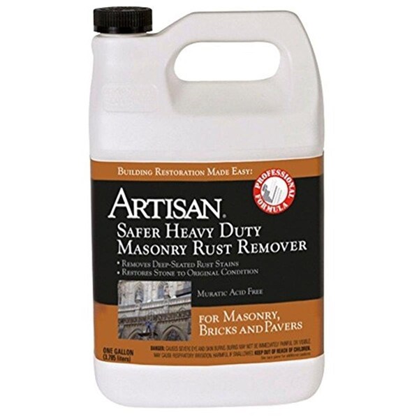 Chemique Artisan 1-Gal. Safer Heavy Duty Masonry Rust Remover - CHEM-ARTISAN-HDRUSTREMOV1GAL