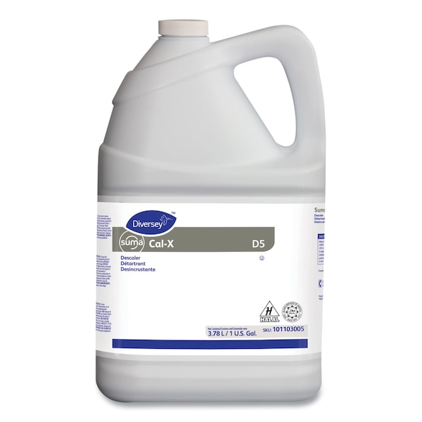 Diversey Suma Calc Descaler, Liquid, 1 gal, PK4 - 101103005