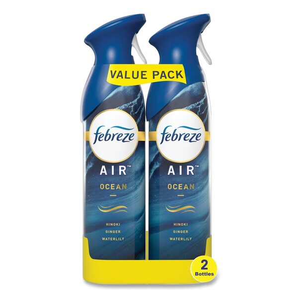 Febreze AIR, Ocean, 17.6 oz Aerosol Spray, 12PK - 80328241