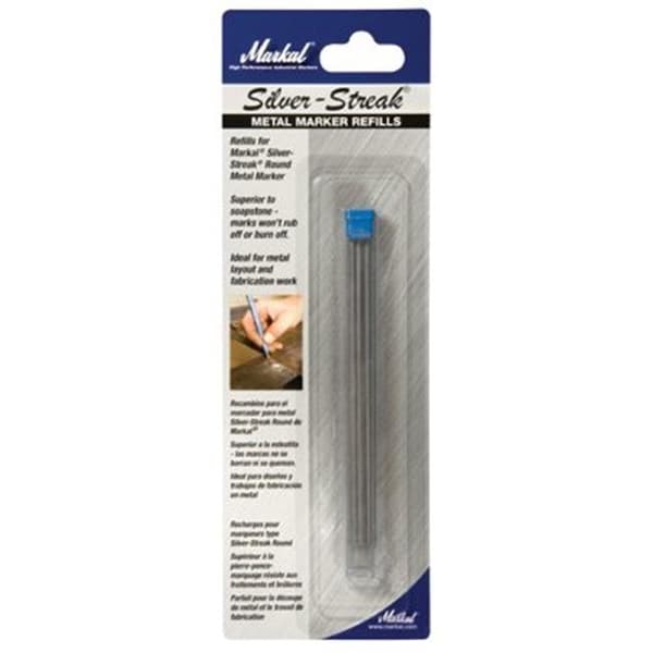 Markal Markal 434-96007 Silver Streak Round Refill 6-Cd - 434-96007